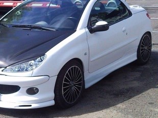 Maxton Side Skirts 2 Peugeot 206 - No Primed