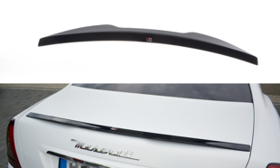 Maxton Spoiler Extension Maserati Quattroporte Mk5 Facelift - Gloss Black