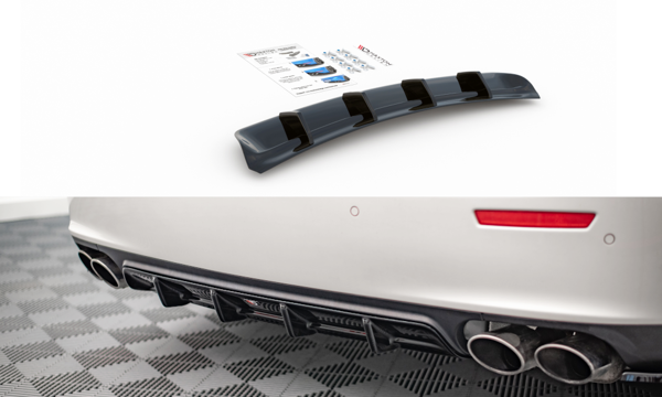 Maxton Rear Valance Maserati Ghibli Mk3 - Gloss Black