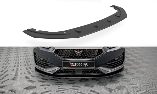 Maxton Street Pro Front Splitter  Cupra Leon - Black-Red