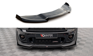 Maxton Front Splitter V.2 Mini Cooper John Cooper Works R56 - Gloss Black