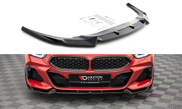 Maxton Front Splitter V.1 BMW Z4 M-Pack G29 - Gloss Black