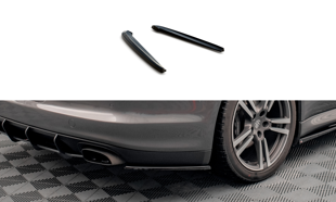 Maxton Rear Side Splitters Porsche Panamera / Panamera Diesel 970 - Gloss Black