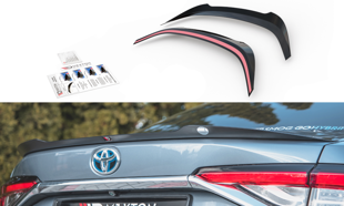 Maxton Spoiler Cap Toyota Corolla Xii Sedan - Gloss Black