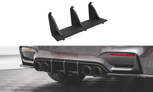 Maxton Street Pro Rear Diffuser BMW M4 F82 - Red