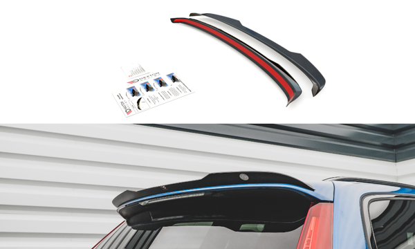 Maxton Spoiler Cap Volvo V60 R-Design Mk2 - Gloss Black