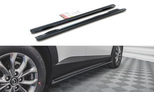 Maxton Side Skirts Diffusers Mazda Cx-3 - Gloss Black