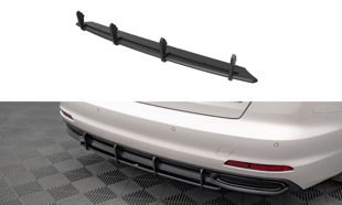 Maxton Street Pro Rear Diffuser Audi A6 C8 - Black-Red