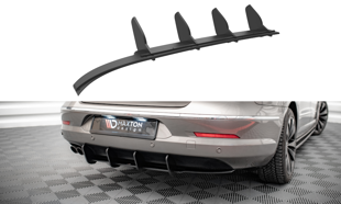 Maxton Street Pro Rear Diffuser Volkswagen Passat Cc - Black-Red