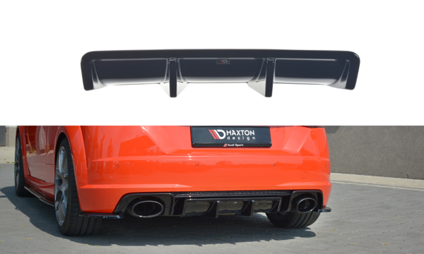 Maxton Rear Valance Audi TT RS 8S - Gloss Black