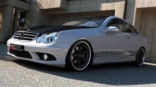 Maxton Front Bumper Mercedes Clk W209 Amg Look