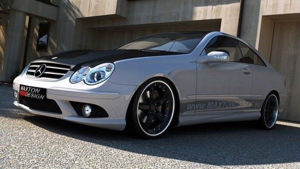 Maxton Front Bumper Mercedes Clk W209 Amg Look