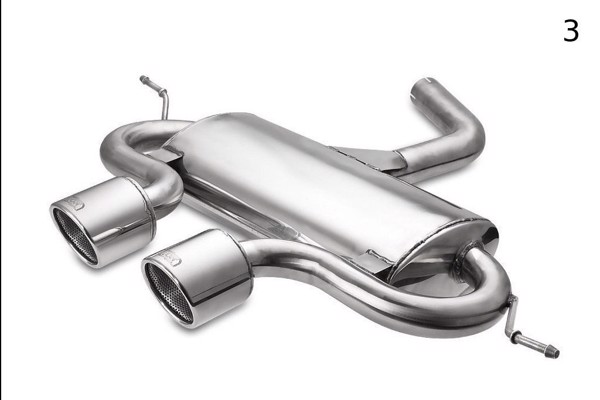 Maxton Volkswagen Golf VI, Golf V R32,  Scirocco 3  Sports Exhaust Muffler Exhaust - 3