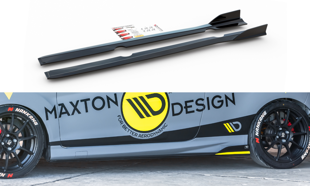 Maxton Side Skirts Diffusers Ford Fiesta 7 St Facelift 