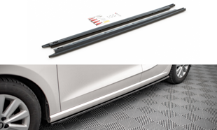 Maxton Side Skirts Diffusers V.1 Seat Ibiza Fr/ Standard Mk5 - Gloss Black