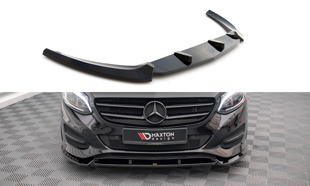 Maxton Front Splitter Mercedes-Benz B W246 Facelift - Gloss Black