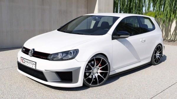Maxton Front Bumper VW Golf VI (R400 Look)