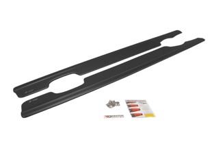Maxton Side Skirts Diffusers BMW M3 E46 Coupe - Gloss Black