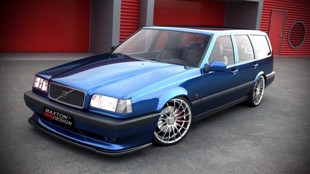 Maxton Front Splitter Volvo 850 R - Gloss Black