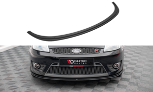 Maxton Street Pro Front Splitter Ford Fiesta St Mk6 - Black-Red