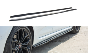 Maxton Side Skirts Diffusers Renault Megane Iv RS - Gloss Black