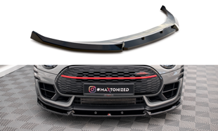 Maxton Front Splitter V.3 Mini Cooper Clubman John Cooper Works F54  - Gloss Black