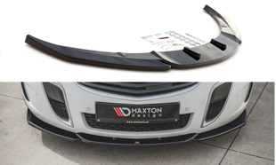 Maxton Front Splitter V.2 Opel Insignia Mk. 1 Opc Facelift - Gloss Black