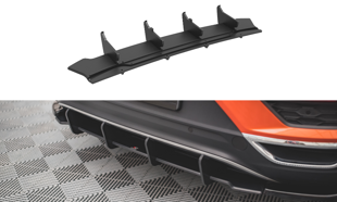 Maxton Street Pro Rear Diffuser Volkswagen T-Roc Mk1 - Red