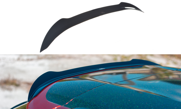 Maxton Spoiler Extension Peugeot 508 Mk2 Sw - Gloss Black