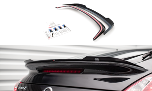Maxton Spoiler Cap Nissan 370Z Nismo Facelift - Gloss Black