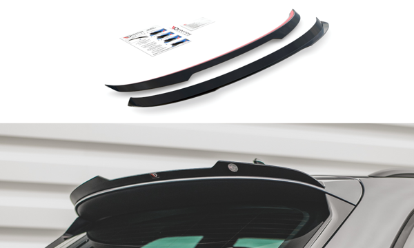 Maxton Spoiler Cap Seat Leon Fr St Mk4 - Gloss Black
