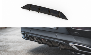 Maxton Rear Valance Mercedes-Benz Cls Amg-Line C257 - Gloss Black