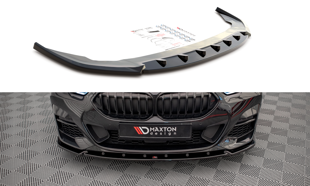 Maxton Front Splitter V.2 BMW 2 Gran Coupe M-Pack / M235I F44 - Gloss Black