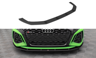 Maxton Street Pro Front Splitter Audi RS3 Sportback 8Y - Black-Red