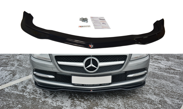 Maxton Front Splitter V.1 Mercedes Slk R172 - Gloss