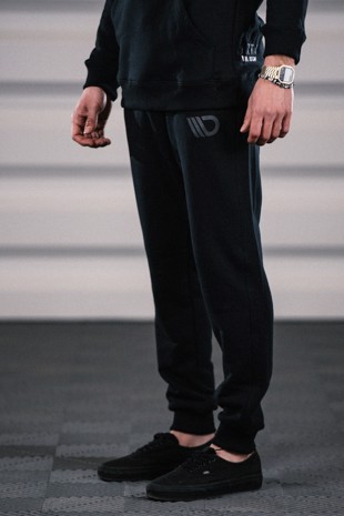 Maxton Mens Black Sweatpants - L
