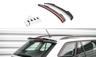 Maxton Spoiler Cap Skoda Fabia Combi Mk3 - Gloss Black