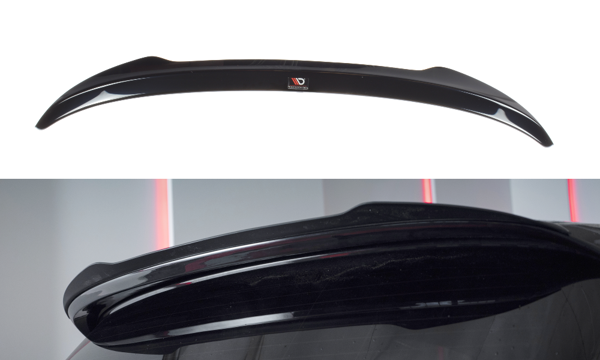 Maxton Spoiler Extension BMW 1 E81/ E87 Facelift (Aero Spoiler) - Gloss Black