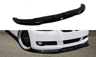 Maxton Front Splitter BMW 3 E92 / E93 (Preface Model) - Gloss Black