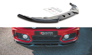Maxton Front Splitter V.1 Mini Countryman Mk2 F60 Jcw - Gloss Black