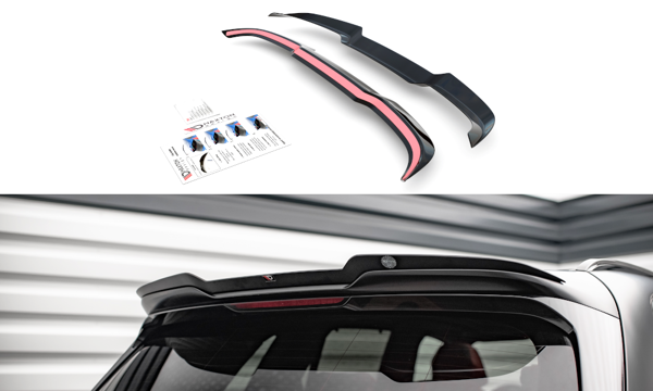 Maxton Spoiler Cap BMW X5M F95 - Gloss Black