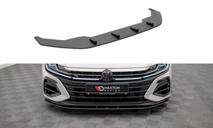 Maxton Street Pro Front Splitter Volkswagen Arteon R - Black-Red