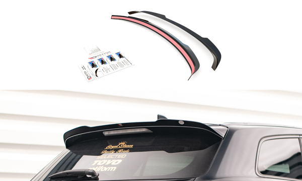 Maxton Spoiler Cap Toyota Avensis Mk3 Facelift Wagon - Gloss Black