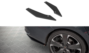 Maxton Street Pro Rear Side Splitters Cupra Leon St - Black-Red