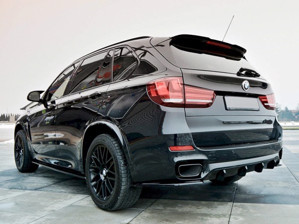 Maxton Rear Valance BMW X5 F15 M-Pack - Gloss Black