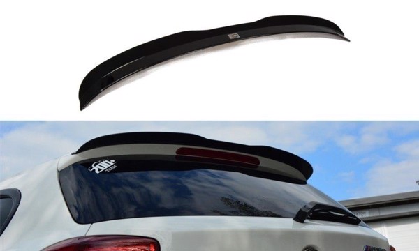 Maxton Spoiler Cap BMW 1 F20/F21 M-Power - Gloss Black