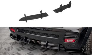 Maxton Street Pro Rear Diffuser Mini Cooper John Cooper Works R56 - Black-Red