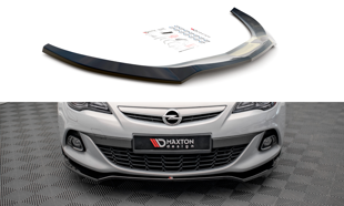 Maxton Front Splitter V.2 Opel Astra Gtc Opc-Line J - Gloss Black