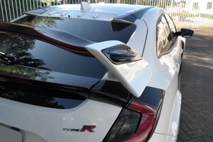 Maxton Spoiler Side Extensions Honda Civic X Type R - Gloss Black