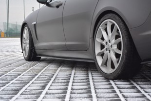 Maxton Side Skirts Diffusers Jaguar Xf (X250) Mk1 Sportbrake S-Pack - Gloss Black